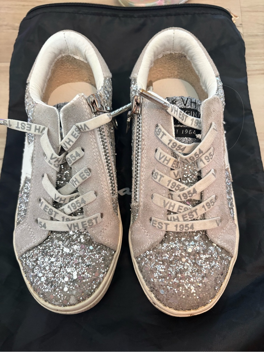 Vintage Havana Glitter Sneakers